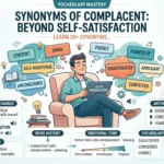 synonyms of complacent