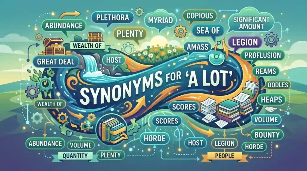 what is a synonym for a lot
