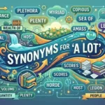 what is a synonym for a lot