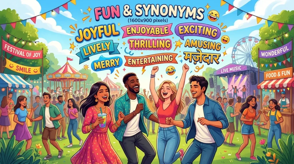 what is a synonym for fun