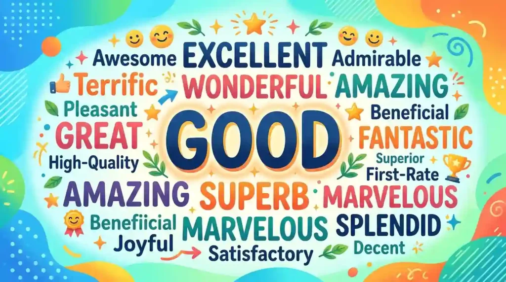 what is a synonym for good